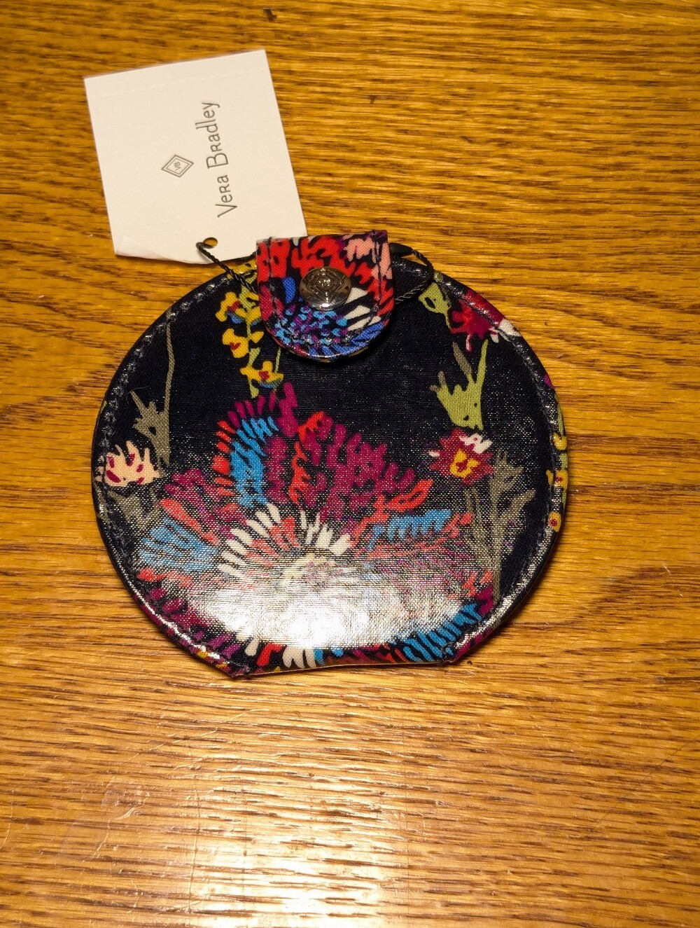 Vera Bradley Fan Flowers Pocket/Travel Mirror